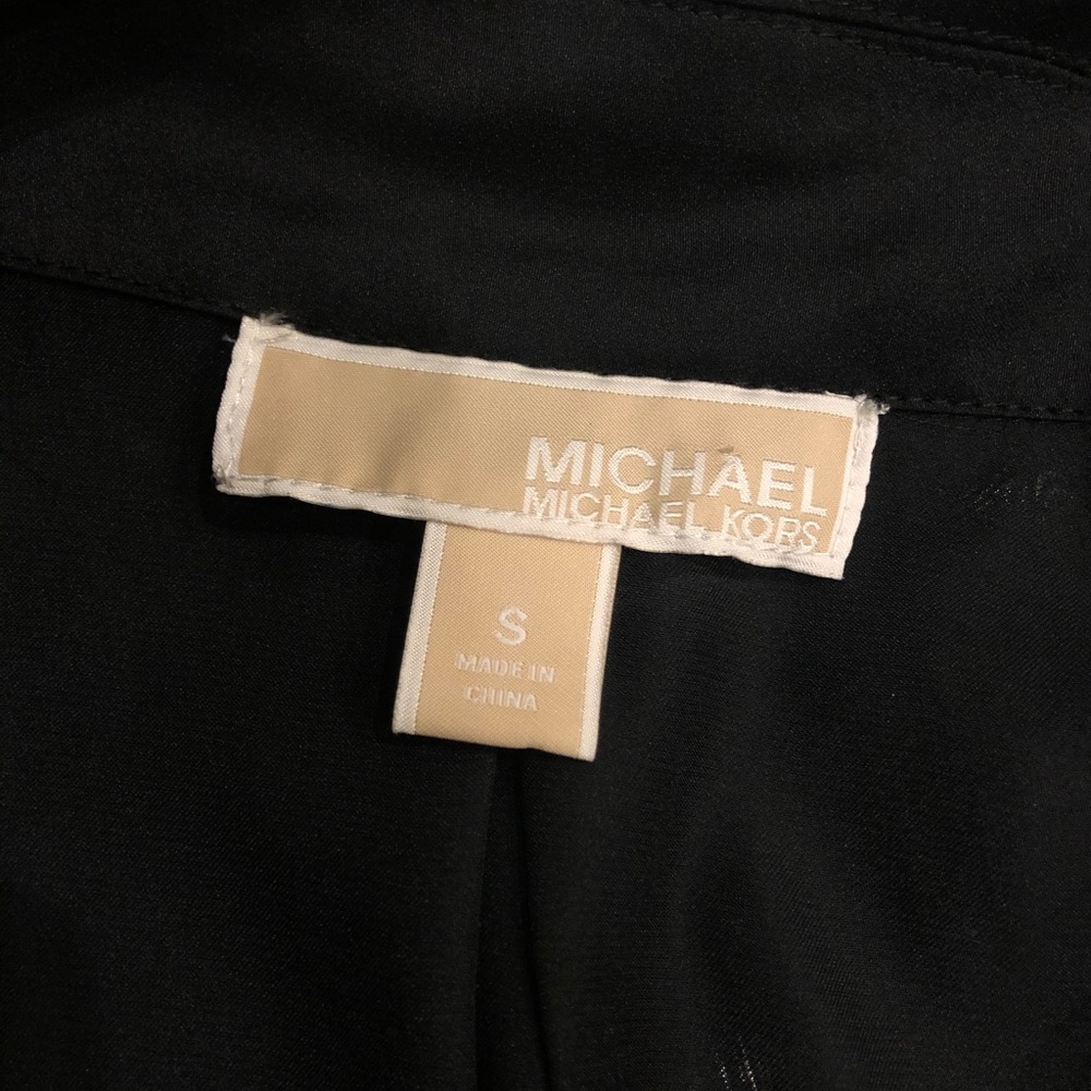 Michael Kors scoop neck tank with zippers - Picture 2 of 3